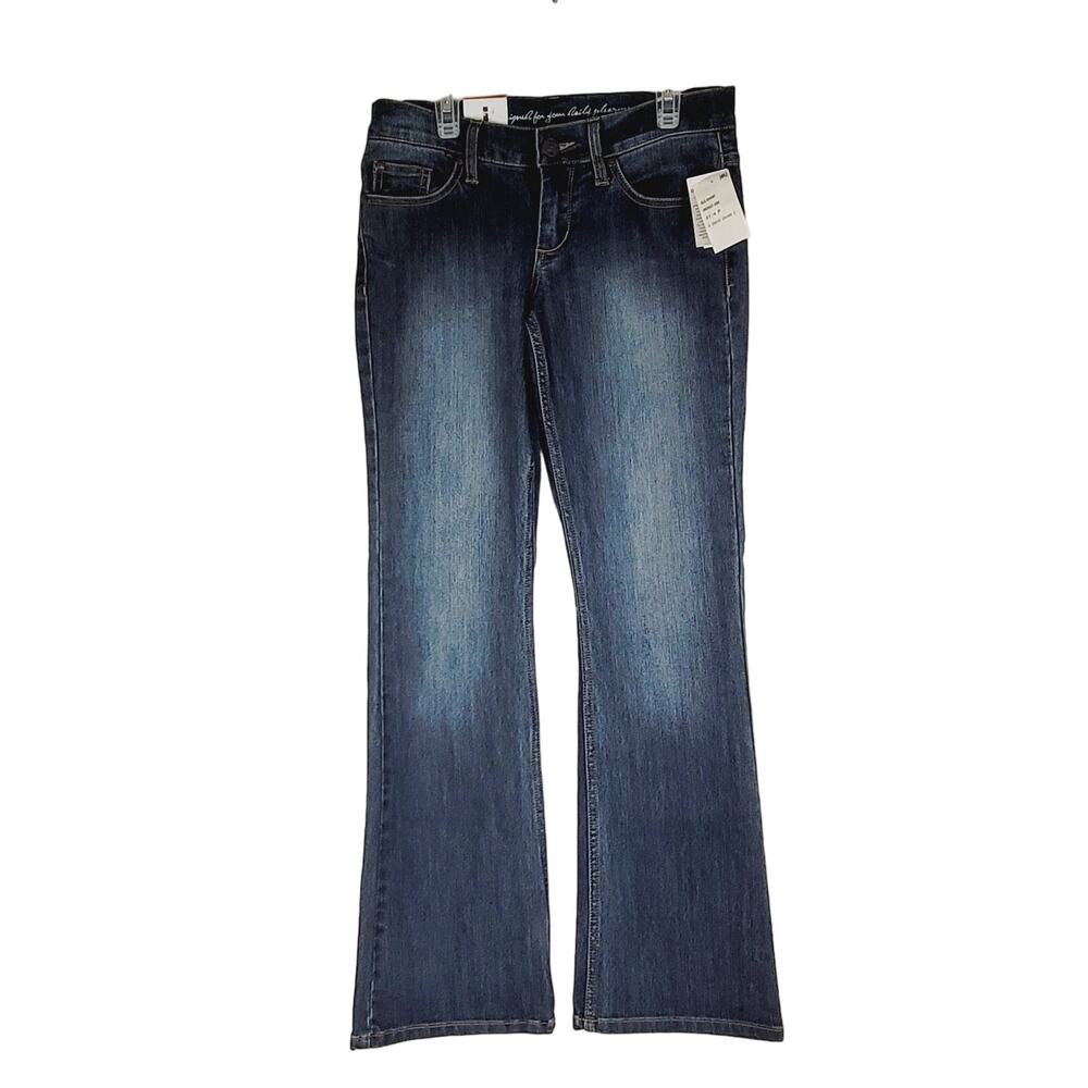 New Buffalo Womens Landis Indigo Dark Wash Bootcut Jeans 27x30